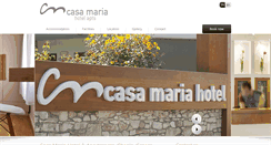 Desktop Screenshot of casamaria.gr